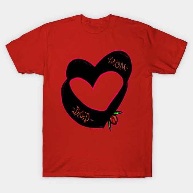 Mom and dad T-Shirt by barmalisiRTB